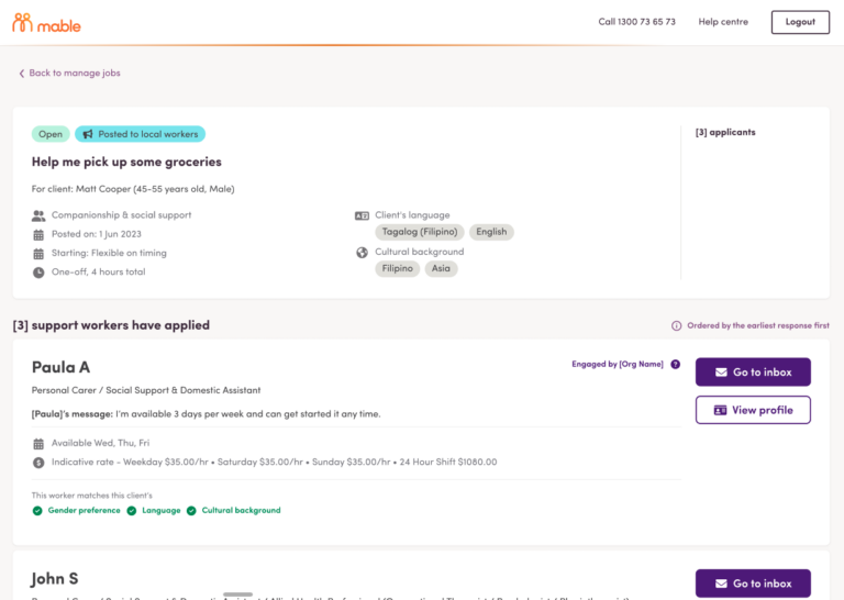 How to manage jobs for your coordinator-managed clients on Mable β Find ...