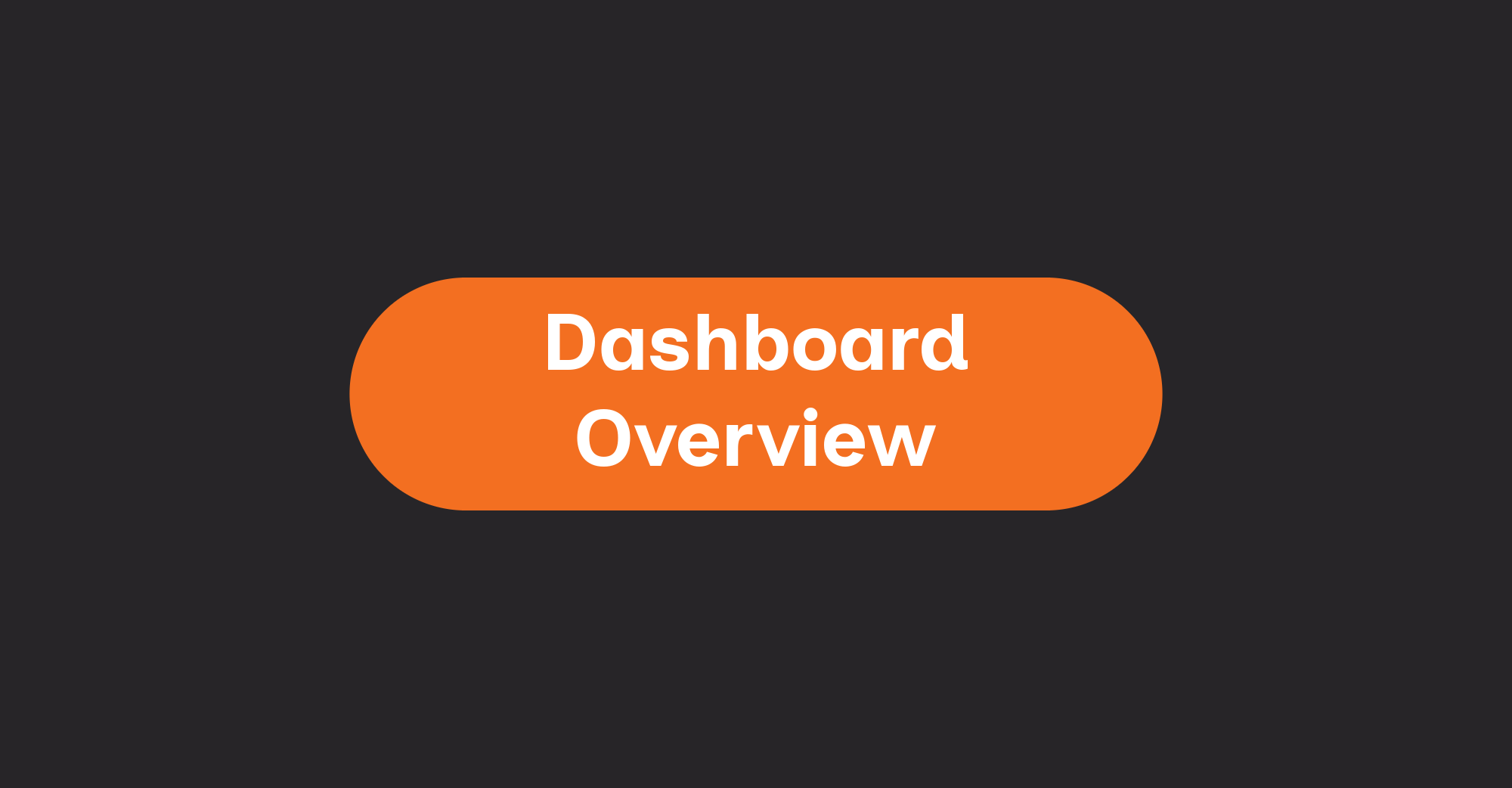 Dashboard Overview