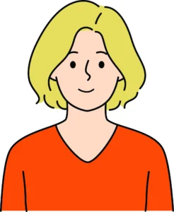 Illustration of a woman