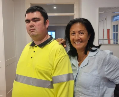 Joshua-and-Debbie-Support-Worker-Awards